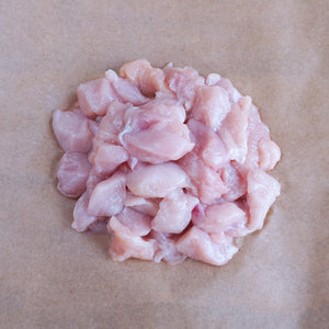 有機 JAS オーガニック チキン むね肉 胸肉 角切り フリーレンジ 放牧 鶏肉 10kg (500g x 20パック) ニュージーランド産 業務用