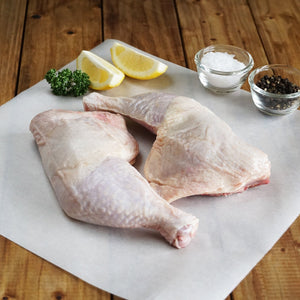 ニュージーランド産 有機 オーガニック チキン 骨付きもも肉 フリーレンジ 放し飼い 鶏肉 (500g) ホライズンファームズ